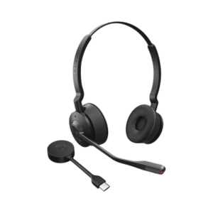 Jabra Engage 55, Auricular stereo versión MS con aislamiento de ruido activa, adaptador DECT USB-A (9559-450-125)