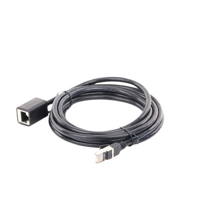 Cable de Extensión Cat6 RJ45 F/UTP / Macho a Hembra / 3 Metros (9.84 Pies) / Método de Conexión 568B / Velocidad de Transmisión 1000Mbps / Ancho de Banda del Canal 250MHz / Caja de Cobre / Negro - Image 2