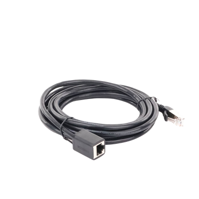 Cable de Extensión Cat6 RJ45 F/UTP / Macho a Hembra / 3 Metros (9.84 Pies) / Método de Conexión 568B / Velocidad de Transmisión 1000Mbps / Ancho de Banda del Canal 250MHz / Caja de Cobre / Negro - Image 5