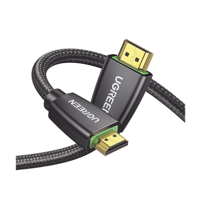 Cable HDMI 2.0 de Nylon Trenzado / 10 Metros (32.81 Pies) / 4K@60Hz / HDR / 3D / HEC (Canal Ethernet HDMI) / ARC (Canal de Retorno de Audio) / Color Profundo de 48 Bits / Audio de 32 Canales / HDCP 2.2 / Audio DTS: X / 18 Gbps / Blindaje de 4 Capas - Image 2