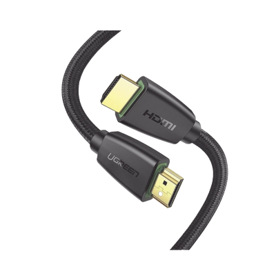 Cable HDMI 2.0 de Nylon Trenzado / 10 Metros (32.81 Pies) / 4K@60Hz / HDR / 3D / HEC (Canal Ethernet HDMI) / ARC (Canal de Retorno de Audio) / Color Profundo de 48 Bits / Audio de 32 Canales / HDCP 2.2 / Audio DTS: X / 18 Gbps / Blindaje de 4 Capas - Image 3