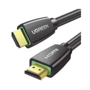 Cable HDMI 2.0 de Nylon Trenzado / 10 Metros (32.81 Pies) / 4K@60Hz / HDR / 3D / HEC (Canal Ethernet HDMI) / ARC (Canal de Retorno de Audio) / Color Profundo de 48 Bits / Audio de 32 Canales / HDCP 2.2 / Audio DTS: X / 18 Gbps / Blindaje de 4 Capas