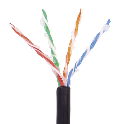 Bobina de 305 Metros (1000 Pies) Cat5e con Gel para Exterior, Color Negro, para Aplicaciones en Sistemas de Redes de Datos y Cableado Estructurado. Uso Intemperie. - Image 2