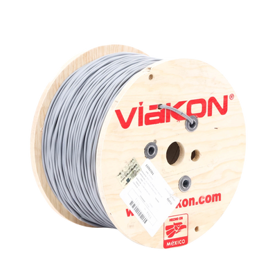 Cable 2 x 18 AWG / Blindado / 305 Metros (1000 Pies) / Riser / UL / Color Gris / Hecho en México - Image 5