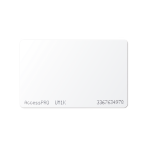 Tarjeta Dual UHF 900MHz + MIFARE 13.56MHz - Acceso Vehicular y Peatonal Premium