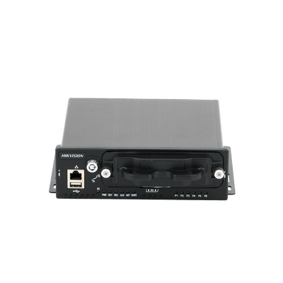 NVR Móvil de 4 Canales de 2 Megapixel / 4 PoE + 4 vía Switch Extendible / 2 Bahías de Disco Duro / Incluye Modulo GPS / conector RJ45 - Image 2