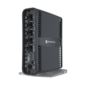 (hAP ax2) Router inalámbrico Wi-Fi 6 160mW de Potencia, 5 puertos gigabit, Port 1 PoE in/out