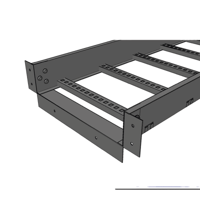 Conector de Escalera de Aluminio a Tablero (Caja) / Peralte 3 1/4" / Ancho 12" / Incluye Tornillería (CHCEC314X912K) - Image 2