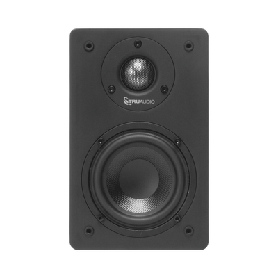 Altavoz de Estantería | Woofer de 4'' | Tweeter de 1 | Acabado negro mate | 40 watts | 8ohms - Image 2