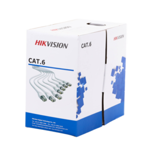 Bobina de Cable de 305 Metros (1000 Pies) Cat 6 / 100% Cobre / Color Blanco / Uso en Interior / PVC