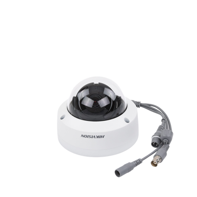 Domo TURBOHD 2 Megapixel (1080p) / Lente 2.8 mm / 30 mts IR EXIR / TVI-AHD-CVI-CVBS / IK10 / IP67 / WDR 120 dB / Ultra Baja Iluminación / Metal - Image 2
