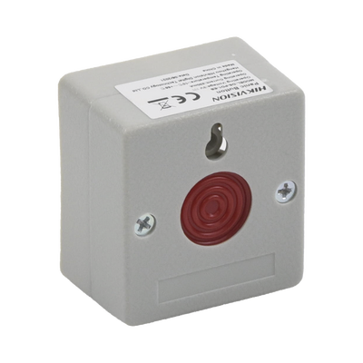 Botón de Pánico Cableado / Compatible con Cualquier Panel de Alarma / LLave de Seguridad / NA/NC / Material Retardante al Fuego (ABS) - Image 3