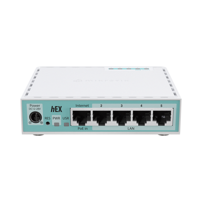 (Hex Version 2024) Router con 5 Puertos Gigabit Ethernet, 1 Puerto USB / CPU ARM Doble Nucleo/ RAM 512 MB/ Balanceo de Cargas - Image 2