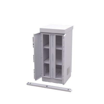 Gabinete de Seguridad de Lámina Galvanizada para Almacenamiento de Baterías (Hasta 6 baterías PL110D12). - Image 2