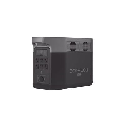 EcoFlow DELTA 2 MAX | Estación de Energía Portátil 2048Wh Litio LFP / 6 AC 2400 W (Max. 3400W) / 2 USB-C 100W / Capacidad para Aumentar Respaldo / Soporta Cargador de Coche 10A a 12.6V / Conectividad WiFi y Bluetooth (App) / Carga Sol - Image 2