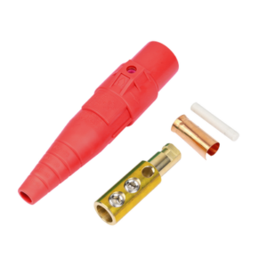 Conector Camlock Macho / 400 Amperes / 600V AC / Sección Cable 50-95 mm² / Compresión por Abrazadera / Plástico Ingeniería / Varios Colores