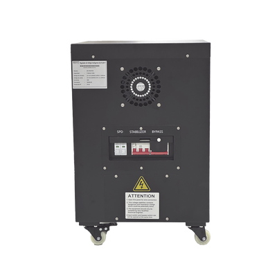 Regulador de Voltaje Industrial Monofásico Ferrorresonante 5 kVA/5 kW 120 V / Entrada 96-144 Vca / Salida 117.6- 122.4 Vca - Image 5