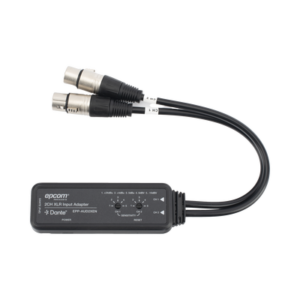 Extensor de Audio Dante® | 2CH XLR Input Adapter | Entrada XLR Balanceada/No Balanceada 2 Canales | Salida Digital Dante® 2CH | Latencia Configurable 1, 2 o 5 ms | Ancho de Banda 100M | Compatible con HDMI 1.4 | Protección ESD IEC 61000-4-2