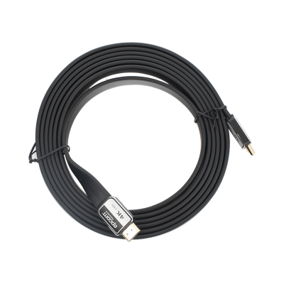 Cable HDMI de 3 Metros (9.84 Pies) | Alta Definición | Versión 2.0 | Alta Velocidad 18Gbps | 4K@60Hz | Conectores Chapados en Oro | Tipo Plano - Image 2