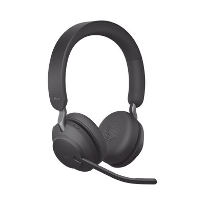 Jabra Evolve2 65, Auricular stereo versión UC con aislamiento de ruido activa, dongle USB-A indicador de ocupado (Busylight) (26599-989-999) - Image 2