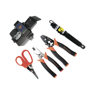 Kit de Herramientas para Terminación de Conectores de Fibra Óptica Prepulidos con Cleaver de 2 Pasos - Image 3