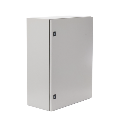 Gabinete de Acero, Nema 4 -IP 65 de 60 x 80 x 30 cm con Platina. - Image 4