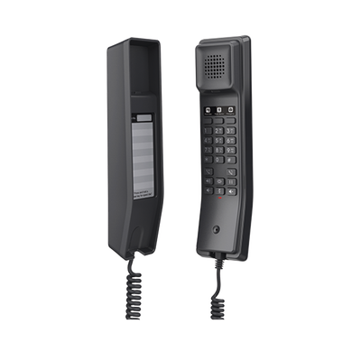 Teléfono IP para Hoteles / Altavoz HD / 2 Cuentas y Líneas SIP / 10 Teclas de Marcación Rápida / 3 Teclas Programables / Códec OPUS / Gestión GDMS / Instalación en Escritorio y Pared / PoE 100 Mbps - Image 3