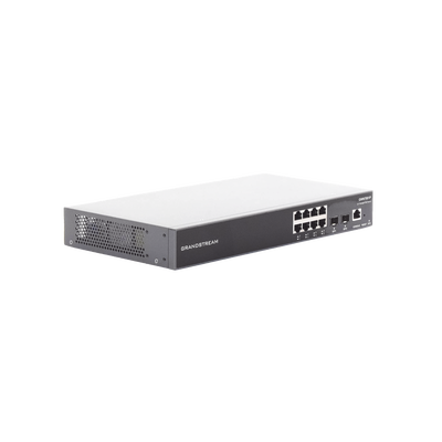 Switch PoE+ Gigabit Administrable / 8 puertos 10/100/1000 Mbps + 2 Puertos SFP Uplink / Hasta 120W / Compatible con GWN Cloud. - Image 5