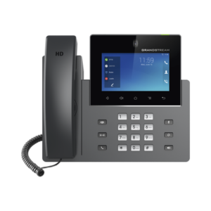 Videoteléfono IP GXV3450 para Android / Pantalla Táctil Capacitiva de 5 Pulgadas 1280 x 720 / Cámara CMOS de 2 Megapíxeles / Wi-Fi 5 y Bluetooth 5.0 / 16 Líneas SIP / PoE/PoE+ / Android 11 / Videoconferencia HD 720p