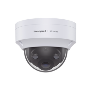 Domo IP 3 Megapixel / Lente 2.8 mm / 40 mts IR /  Ultra Baja Iluminación / NDAA / ONVIF / Exterior IP66 / Antivandalico IK10 / Ultra Baja Iluminación / H.265 / PoE / Serie 35 / Honeywell Security