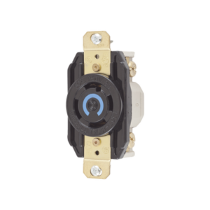 Receptáculo con Bloqueo de Media Vuelta Industrial 30 A 250 V CA / 3 Polos 4 Hilos / Nema L15-30R.