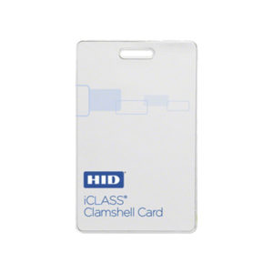 Tarjeta iClass Clamshell (Gruesa) / 2 k memoria / Programada a 26 bits Aleatoriamente/ Garantía de por Vida