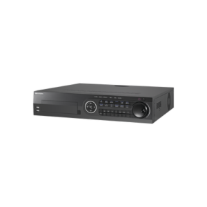 DVR 16 Canales TurboHD + 8 Canales IP / 3K / 5 Megapixel / 8 Bahías de Disco Duro / 16 Entradas de Audio Fisicas (Microfono por Separado) / Audio por coaxitron / Acusense / 16 Entradas de Alarma / POS / H.265+