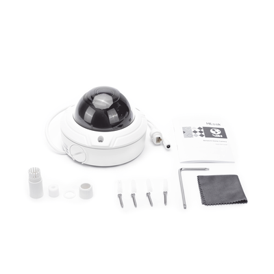 HiLook Series / Domo IP 4 Megapixel / 30 mts IR / Exterior IP67 / PoE / WDR 120 dB / Lente Motorizado 2.8-12 mm / IK10 / MicroSD - Image 6