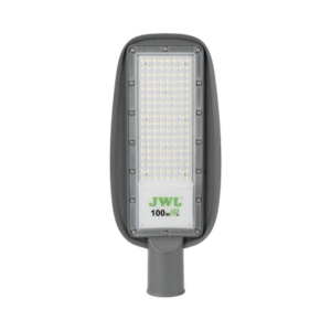 Luminaria LED  de 100 W / 100 - 265 V CA~50/60 Hz / Fotocelda  / Color Blanco/ Dimensiones 200 x 465 x 78 mm / Ángulo de Luz 135°.