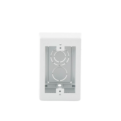 Caja de Pared Superficial, Uso Universal con Placas de Pared, con Cinta Adhesiva, Color Blanco - Image 5