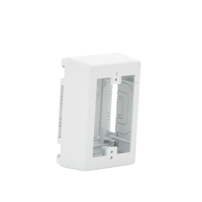 Caja de Pared Superficial, Uso Universal con Placas de Pared, con Cinta Adhesiva, Color Blanco - Image 7