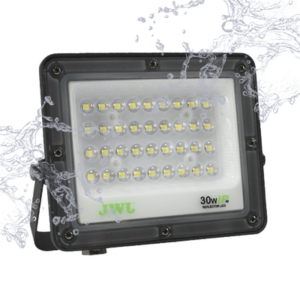 Reflector Tipo Lupa 100 W / Flujo luminoso 10 000 lm / 110 - 240 Vca~ 60Hz / Dimensiones 270 x 210 x 22 mm / Uso en exterior IP66.