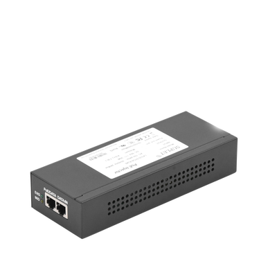 Inyector Super Hi-PoE / 56 Vcc / 30 Watts / Para Domos HIKVISION PTZ / IP (-AE / DE) / Soporta 802.3 af /at / Para Aplicaciones de CCTV - Image 2