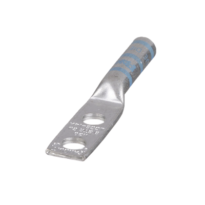Zapata de compresión LCC6-14A-L para cal. 6 Awg, Doble barreno para tornillo prisionero de 1/4, Espaciado de orificio 16mm, 1 Pz - Image 2