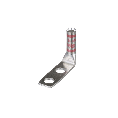 Zapata de compresión LCC8-14AF-L a 90° grados para cal. 8 Awg, Barreno para tornillo prisionero de 1/4, 1 Pz - Image 2