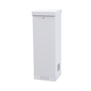 Gabinete para Piso, Capacidad, 31 Unidades de Rack, Doble puerta y Postes frontales e intermedios ajustables, Color Blanco, Se envía el Gabinete Armado.