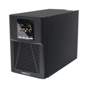 UPS 1000VA/900W  Online Doble Conversión /Pantalla LCD / 3 tomas 5-15R / Regulación de Voltaje / Protección RJ45