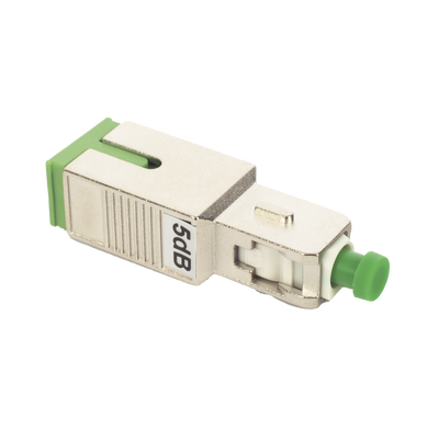Atenuador Óptico Macho-Hembra con Conector SC/APC de 5 dB para Fibra Monomodo - Image 2
