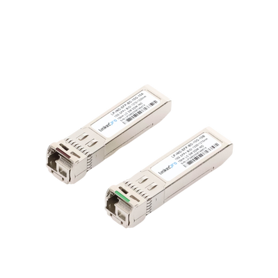 Transceptores Ópticos Industriales Bidireccionales SFP+ (Mini-Gbic) / Monomodo 1270 & 1330 nm / 10 Gbps / 10GBASE / Conector LC/UPC Simplex / DDM / Hasta 10 km / 2 Piezas - Image 3