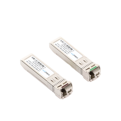 Transceptores Ópticos Industriales Bidireccionales SFP+ (Mini-Gbic) / Monomodo 1270 & 1330 nm / 10 Gbps / 10GBASE / Conector LC/UPC Simplex / DDM / Hasta 10 km / 2 Piezas - Image 4