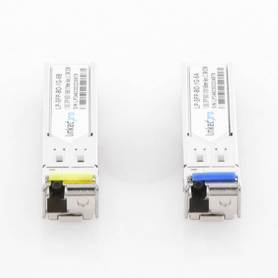 Transceptores Ópticos Bidireccionales SFP (Mini-Gbic) / Monomodo 1310 & 1550 nm / 1.25 Gbps / 1000BASE-BX / Conector LC/UPC Simplex / DDM / Hasta 5 km / 2 Piezas - Image 4