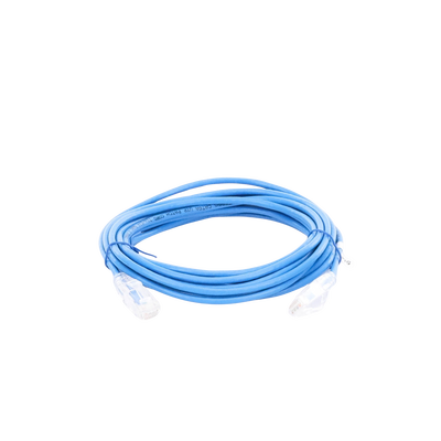 Cable de Parcheo Slim UTP Cat6A - 3 Metros (9.84 Pies) Azul, Diámetro Reducido (28 AWG) - Image 3