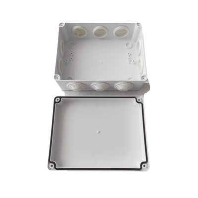 Caja de Derivación-Conexión para Exterior IP66 con 10 Entradas / 200 x 155 x 80 mm / Sellado Seguro con Empaque + 4 Tornillos / Resiste Agua, Polvo y Sol Directo - Image 4