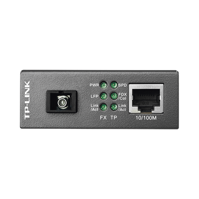 Convertidor Fibra Óptica WDM Monomodo / 1 puerto RJ45 10/100 Mbps / 1 puerto SC/UPC 100 Mbps / Hasta 20 Km / Para su Funcionamiento Requiere el Modelo MC111CS / Plug and Play - Image 2